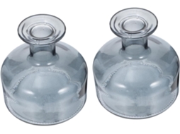 Conjunto De 2 Potes De Vidro Transparente Para Aromaterapia, Difusor De Aromas, Decoração Para Cas Gokoco