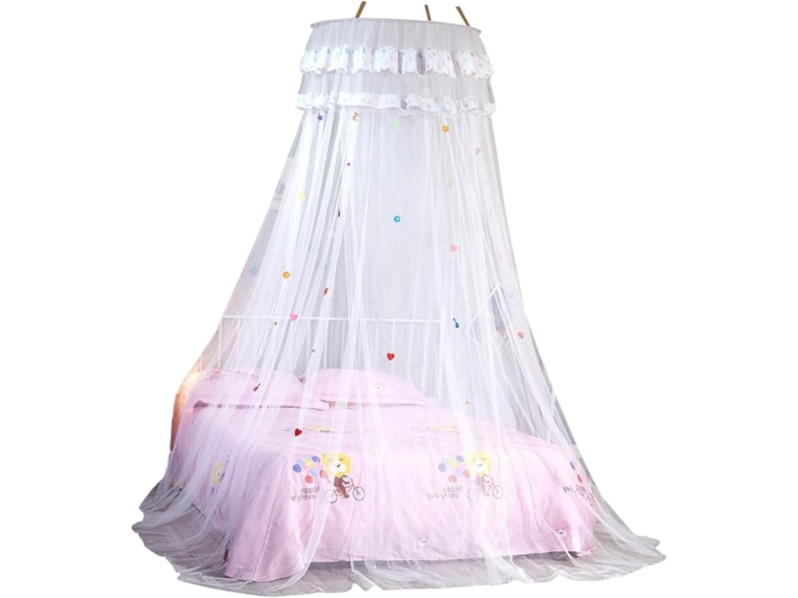 Mosquiteiro De Renda Decorativa Orfofe Para Cama, Ideal Para Casa E Hotel