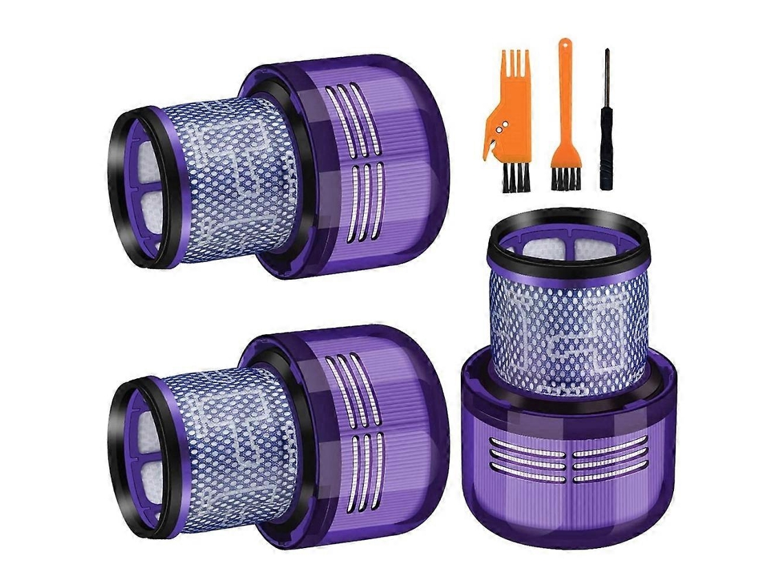 Filtros De Substituição Para Aspirador De Pó V11, V15 E Sv14. Acessórios: Filtro Lavável + Escova De Limpeza.