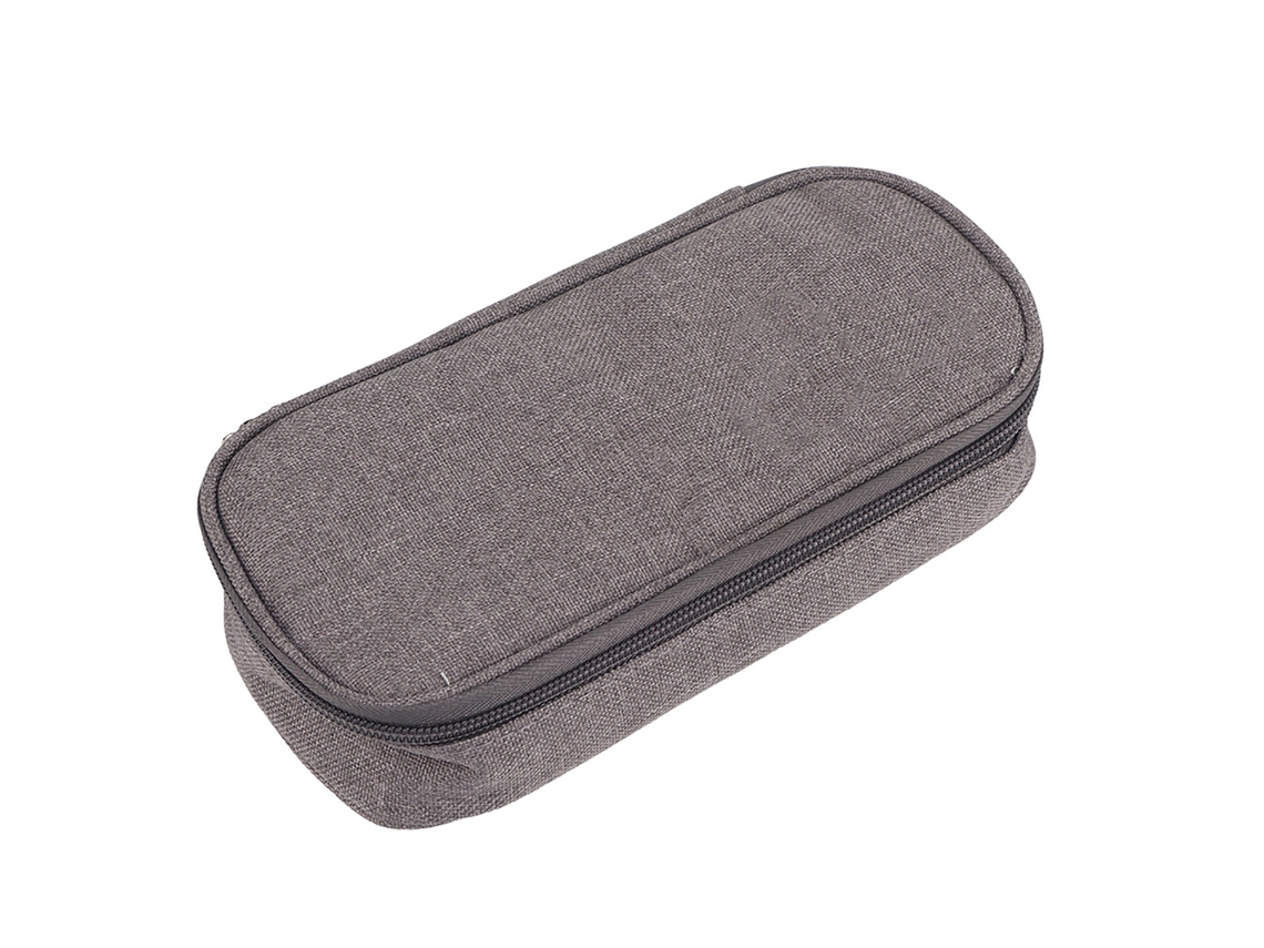 Bolsa Térmica Portátil Para Insulina, Bolsa Protetora, Bolsa Térmica De Isolamento Médico, Estojo De Bolso Aquaforge (cinza)