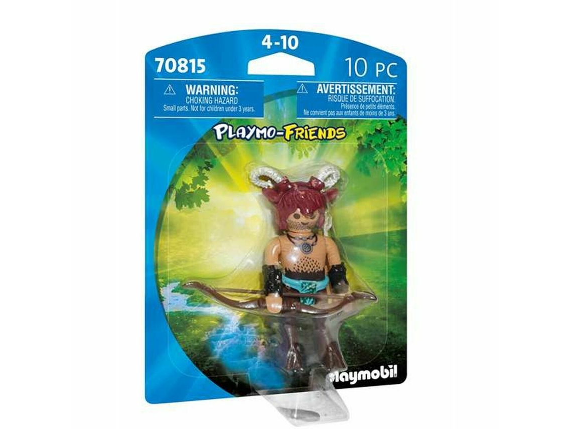 Figura de Ação PLAYMOBIL Articulada  Faun Playmo-Friends 70815 10 Pcs