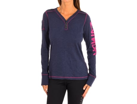 Sweatshirt de Mulher ZUMBA Algodão Azul (S)