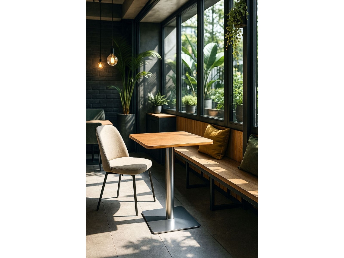 Mesa Samp 70 Cm - Madeira Clara