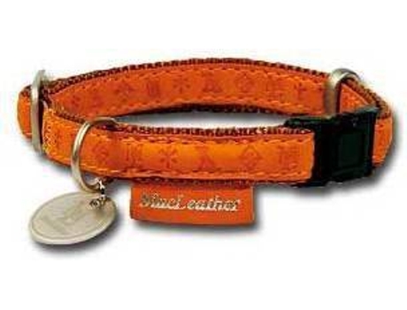 Coleira para Cães  Macleather Castanho (L)