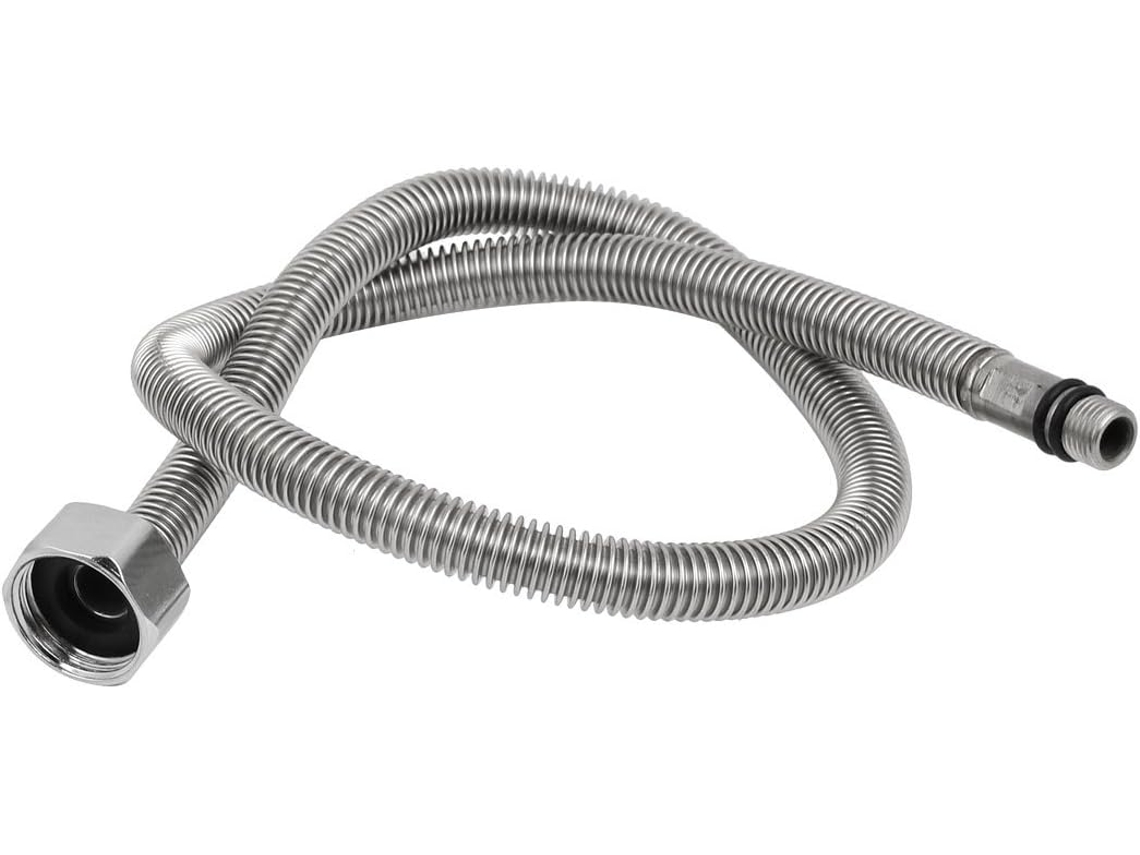 Conector de Torneira Aço Inoxidável 304 com Rosca Interna 20 Mm F1/2' 'g1/2' e Comprimento 60 Cm CHABERLU
