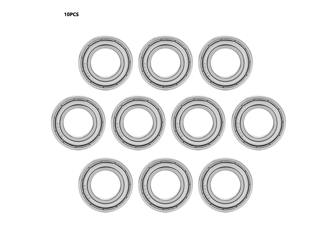 10 Peças Rolamentos De Esfera De Canal Profundo 6902zz Selados De Borracha 15mm*28mm*7mm