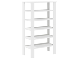 Sapateira 61x32x105 Cm Derivados de Madeira Branco MAISON EXCLUSIVE