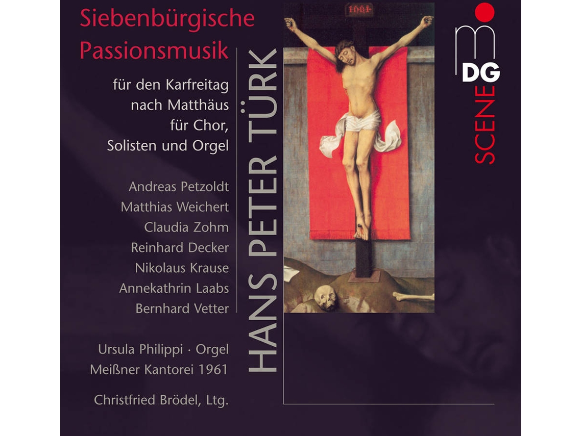 CD Hans Peter Türk - Siebenbürgische Passionsmusik Für Den Karfreitag