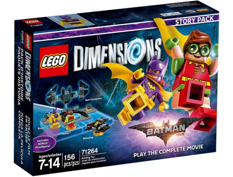Batman: 71264 Batman Movie Story Pack (Idade mínima: 7 - 156 Peças)