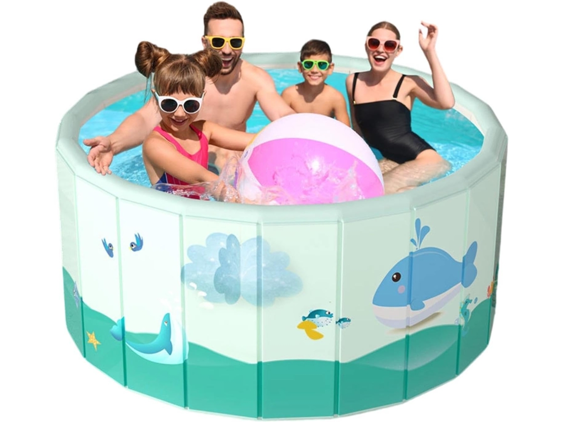 Piscina Inflável Dobrável para Crianças Banheira Interativa Feita de Pvc Banheira para Cães e Outros Animais de CHABERLU