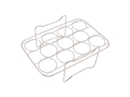 Prateleira de Vapor de Ovos LAXISCREED Aço Inox 304 Ninja Food