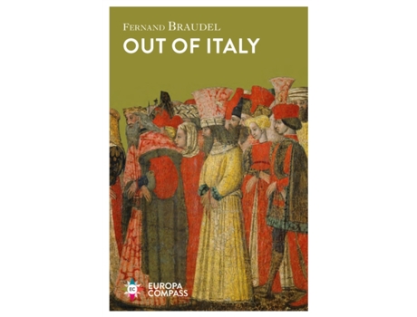 Livro out of italy de fernand braudel (inglês)