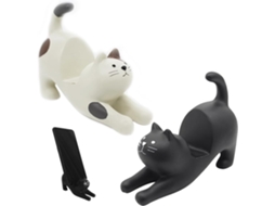 Suporte Para Celular Em Peças, Suporte Para Smartphone Em Formato De Gato, Para Casa, Sala De Estar, Escritório, Quarto De Estudante E Escola.