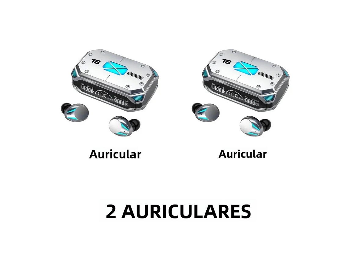 Fones De Ouvido Estéreo Bluetooth (g)m41, Tela Sensível Ao Toque, Alto-falante Sem Fio Com Carregamento Magnético
