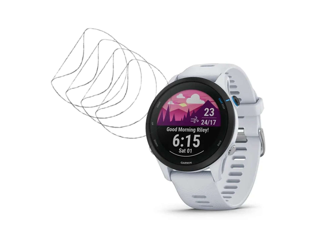 Película Garmin Forerunner 265 42mm Kit 4 películas Hidrogel auto-reparo