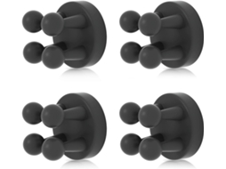 Suporte De Escova De Dentes De Silicone Com 4 Peças, Multifuncional, À Prova Dágua Aquaforge