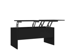 Mesa de centro Madeira, acabamento marrom, exclusiva da MAISON (102x50,5x46,5 cm)