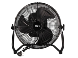 Ventilador Industrial Oscilante EDM Preto 70W Ø Aspas 45 Cm