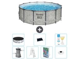 Bestway Piscina Bestway Steel Pro Max Redonda - 427x122 Cm - 8-peças S598