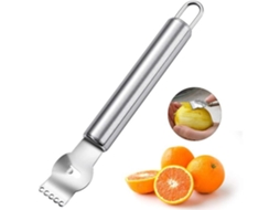 Descascador De Limão E Frutas Cítricas Em Aço Inoxidável, Ideal Para Descascar Limões E Outros Tipos De Frutas. Ralador Cozinha Adequado
