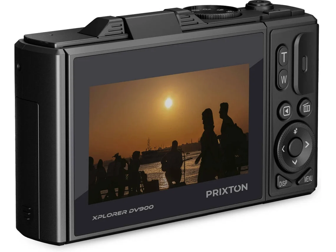 Câmara digital PRIXTON XPLORER DV900 (4K - Ecrã giratório)