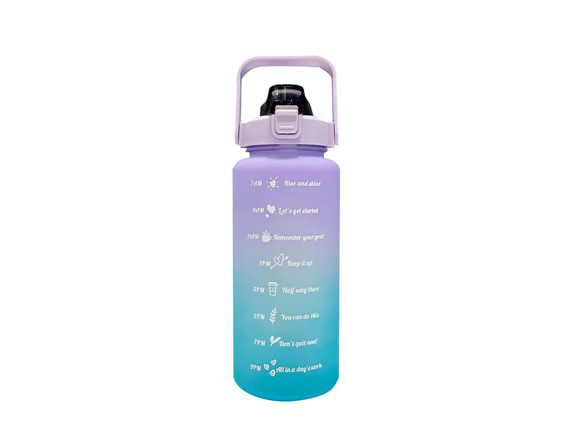Garrafa Água Desportiva 2l – Garrafa Grande Capacidade – Pc – Roxo