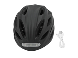 2026 casco de Bicicleta com Luz Led Ajustável Transpirable Estrutura Sólida Pc Desmontável para Patinação Tamanho L 58‑61cm