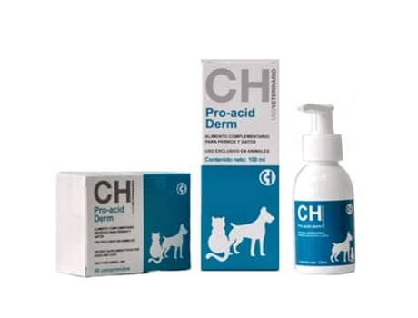 Pro Acid Derm Evita La Caída de Pelo En Perros Y Gatos 100 Ml CHEMICAL IBÉRICA