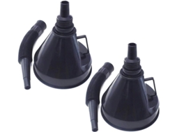 Funil Com Bico Em Plástico 2 Em 1, Funil Para Combustível De Carro, Motociclo, Óleo, Água, Diesel Com Tubo Macio Para Camião