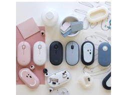 Mini E Fino Mouse Sem Fio Bluetooth Com Rastreamento Óptico Nostalgia88
