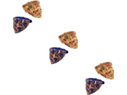 Conjunto De 6 Peças Babador Triangular Algodão Popetpop Animais Estimação, Coleiras Filhotes, Acessórios