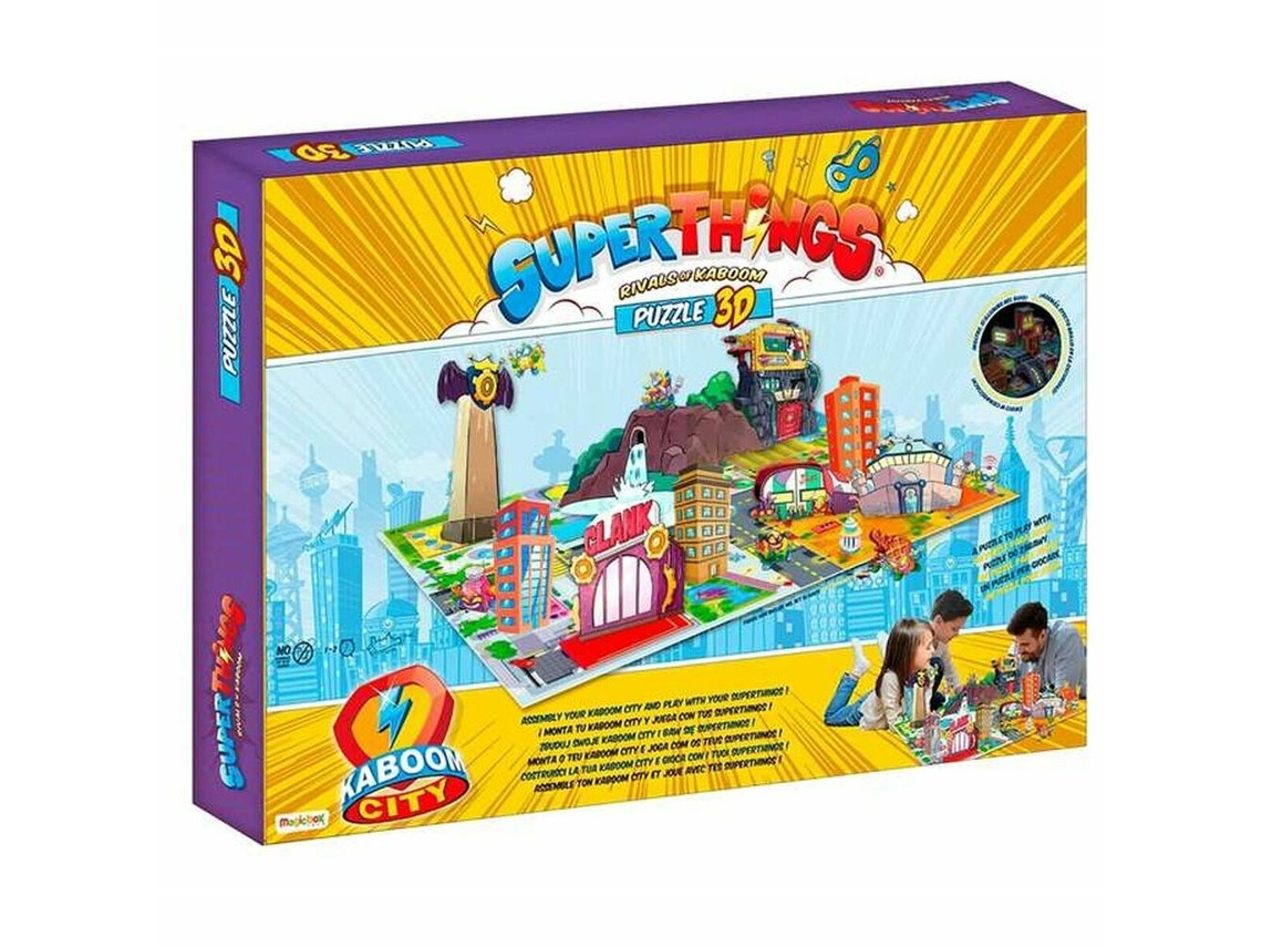 Jogo de tabuleiro Superzings (3 anos)