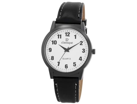 Relógio Classique® Homem Com Pulseira De Pele Ecológica