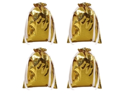 Sacos de Presente de Natal com Cordão para Presente de Festa de Natal Saco de Embrulho para Presente de Natal