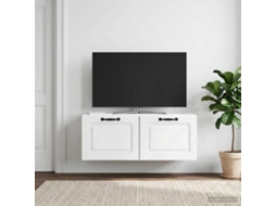Vidaxl Gabinete de Tv de Parede Branco 78,5 X 31 X 30 Cm