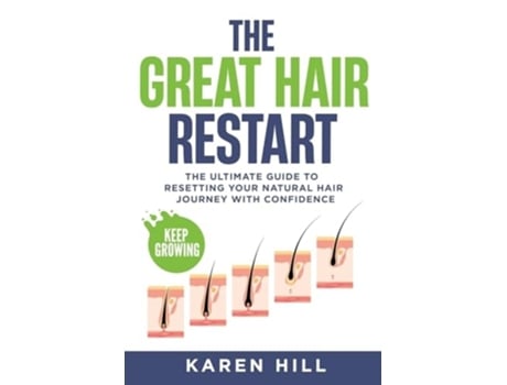Livro The Great Hair Restart The Ultimate Guide to Resetting Your Natural Hair Journey with Confidence de Karen Hill (Inglês)