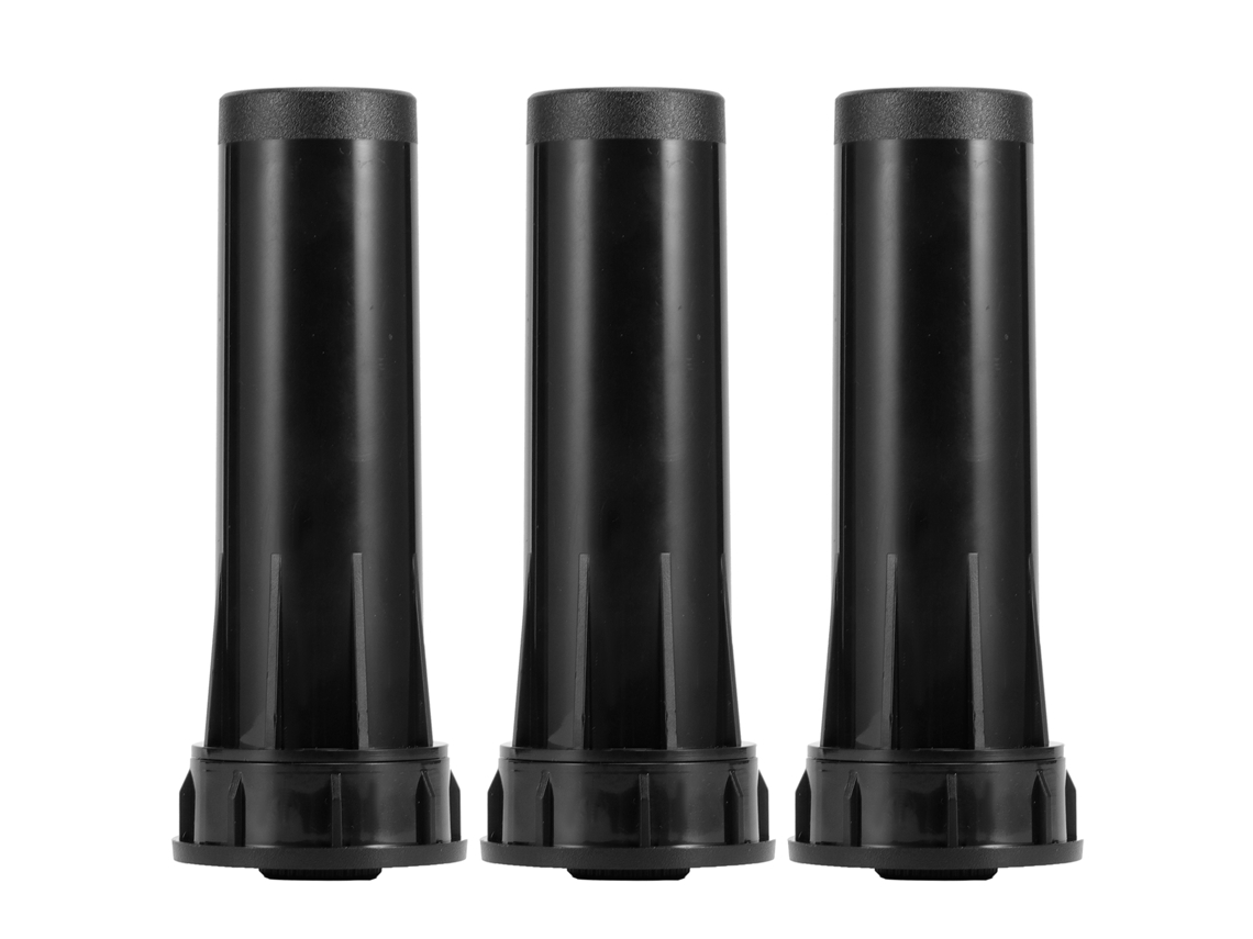 3pcs Bico de Aspersor Enterrado Telescópico G1/2 para Irrigação de Gramado Jardim | S/MARCA