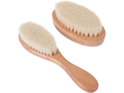 Conjunto De Barbeiro De 2 Peças: Aparador De Barba, Ferramentas De Barbear, Escovas De Cabelo Para Salão.