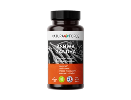 Ashwagandha Orgânico Natura Force (90 Cápsulas)