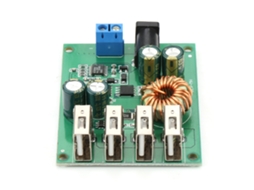 Laxiscreed Módulo Fonte Dc-dc 8-36v Para 5v Com 4 Usbs, Ideal Para Carregamento E Projetos Eletrónicos