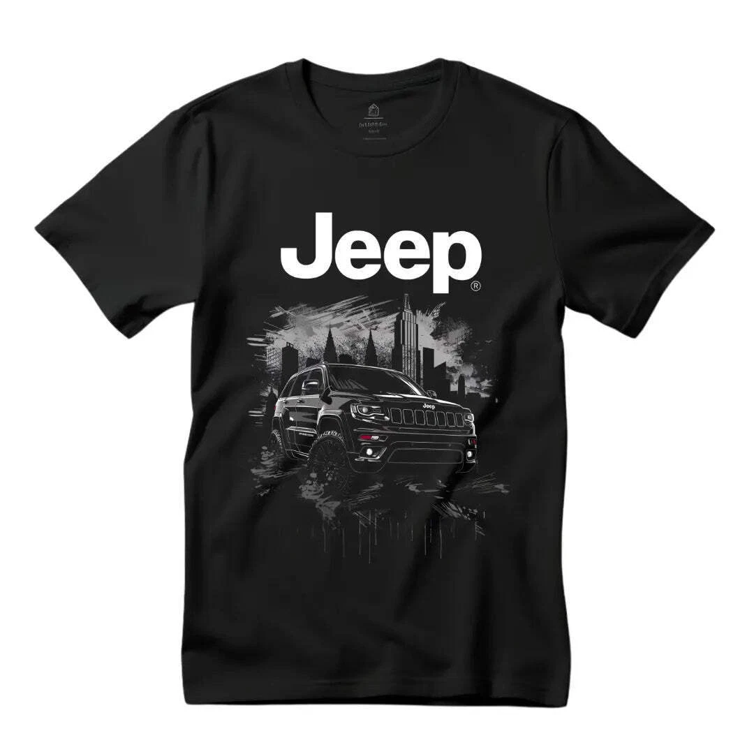 T-shirt Rockinstone Adventure Awaits: Jeep Grand Cherokee (3xl)