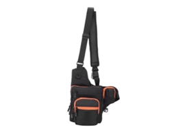 Bolsa de Pesca Multifuncional Poliéster Preta