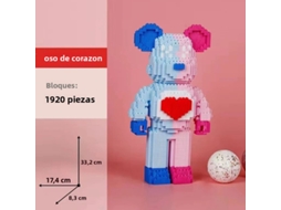 Brinquedo Infantil Faça Você Mesmo: Mini Boneca de Papelão com Violência e Luzes Blocos de Montar em Miniatura MDUG (estilo 5)