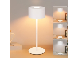 Candeeiro De Mesa Led Sem Fios Candeeiro De Mesa Com Regulação Por Toque E 3 Temperaturas De Cor, Altura Ajustável, Usb Nettlife