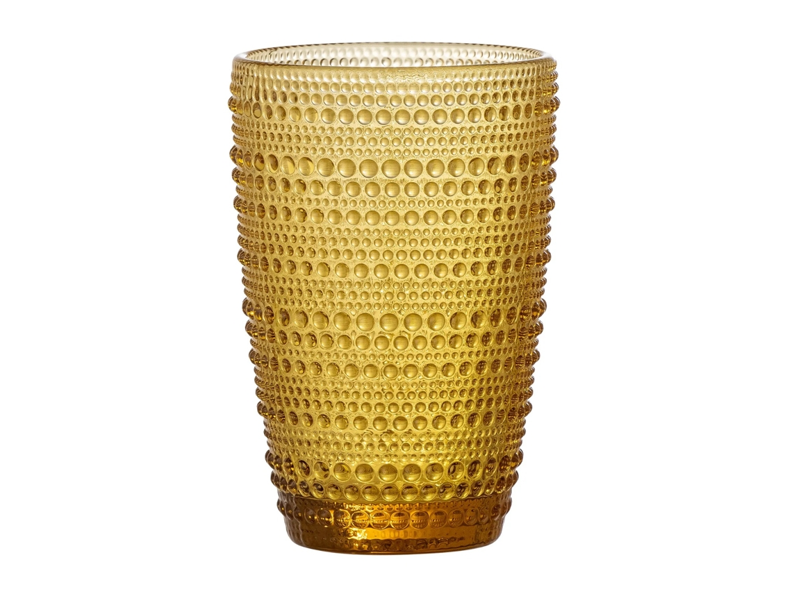 Bicchiere Acqua Blia Vetro Marrone 37,5 Cl Bloomingville