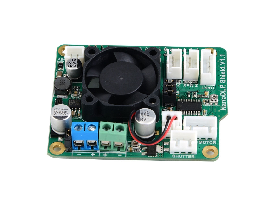 Placa De Expansão Shield V1.1 Com Drv8825 Para Raspberry Pi 3b E Impressoras 3d De Curação Por Luz