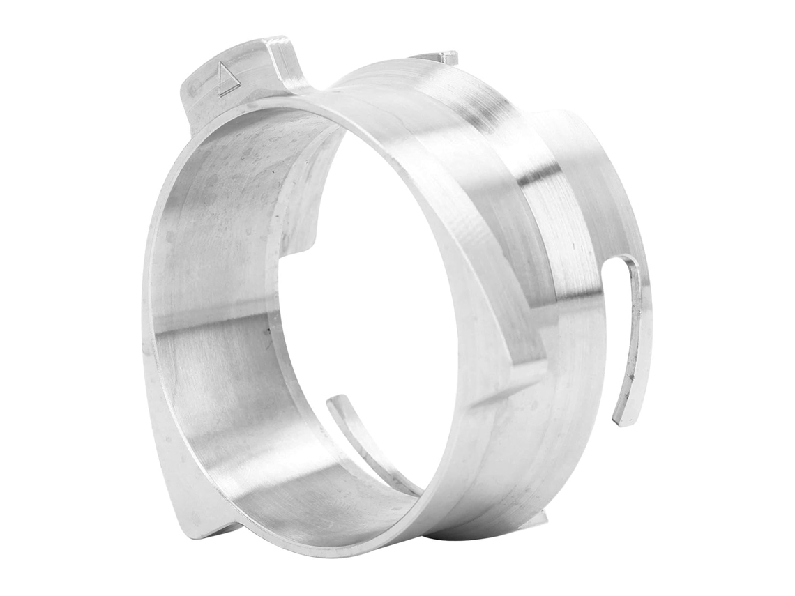 Funil Dosador Aramox De 54mm, Funil Dosador De Café Em Pó Aço Inoxidável, Design Giratório Mãos Livres Para Porta Filtro