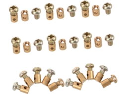 Conjunto De 30 Terminais De Cabo De Acelerador, Braçadeiras, Conexões, Partida, Scooter, Freio, Parafusos