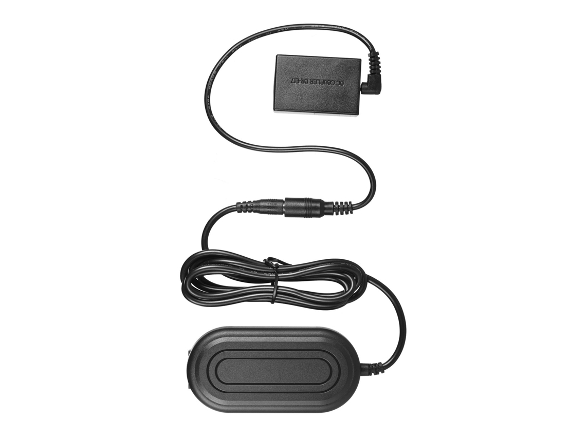 2026 adaptador de Bateria Falsa Lp e17 para Canon, Dr e17, Carregador Ac, Conector de Bateria Dummy