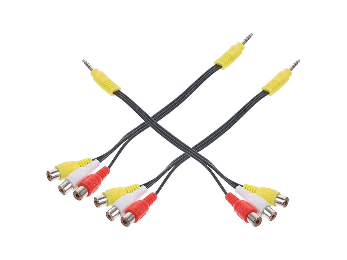 Adaptador Av Para Televisão, Cabo, Vídeo E Satélite (cobre E Pvc)